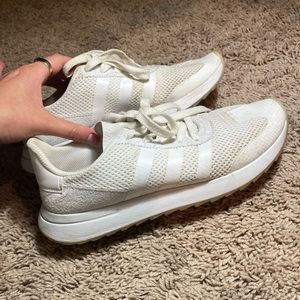 Adidas White Casual Sneakers